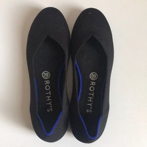 Rothy’s Black Flats size 8